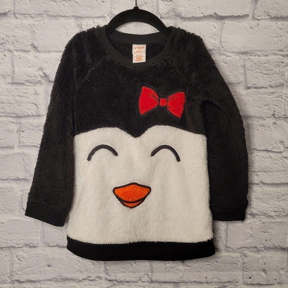 Cat & Jack Sherpa Pullover Sweater Size XS 4/5 Kids